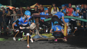 V Kožušanech se závodilo v požárním útoku