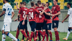 Fotbalová reprezentace těsně zvítězila na Kypru