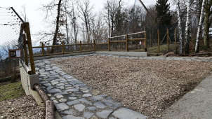 Rysi z olomoucké zoo se dočkali opraveného výběhu