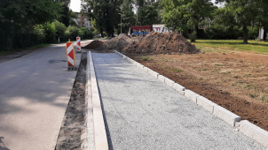 Obyvatelé Černé cesty se dočkají nového chodníku