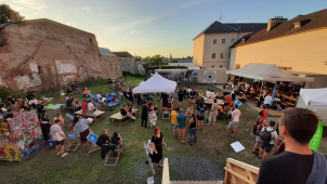 Akce v proluce u Muzea umění návštěvníky táhnou, prostor se líbí