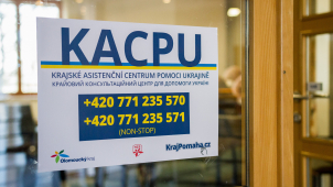Olomoucký kraj spustil asistenční centrum pro válečné uprchlíky