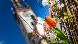 Velikonoční jarmark: Horní náměstí roztanční koncert Fleretu
