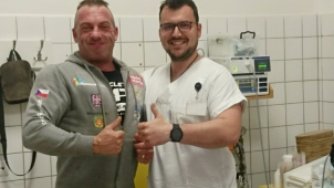 Kulturista Patrik Šerý přes zdravotní potíže uspěl na šampionátu