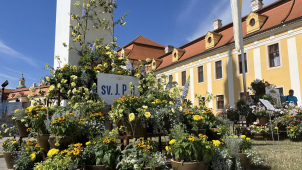 Výstaviště Flora ozdobilo květinami sváteční Velehrad