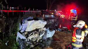 Při sobotní bouračce zemřel mladý člověk