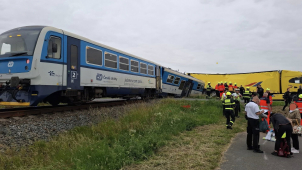 Při vážné nehodě na železnici bylo osm lidí zraněno!