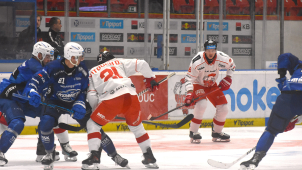 Hokejistům HC Olomouc se nezadařilo ani v Hradci