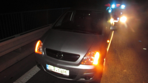 Mladý řidič v sobotu večer u Hranic srazil divoká prasata