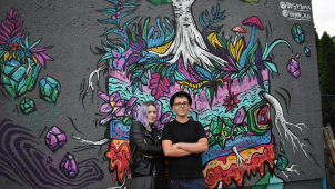 Chaoscompany se svými malbami snaží ovlivnit veřejný prostor