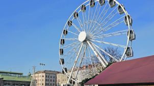Opilý mladík se vloupal do kabinky na ruském kole