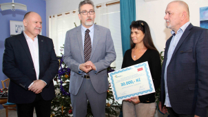 Za sklem už má peníze z charitativního punče