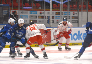 Hokejistům HC Olomouc se nezadařilo ani v Hradci