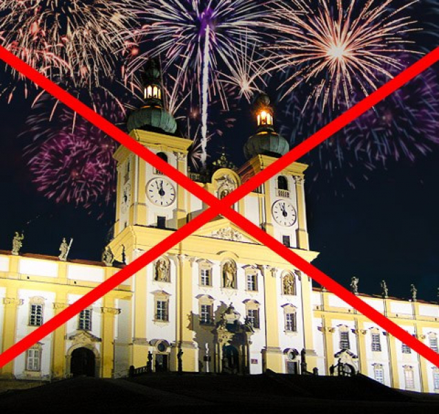 Telegraficky: Zákaz ohňostroje na Sv. Kopečku