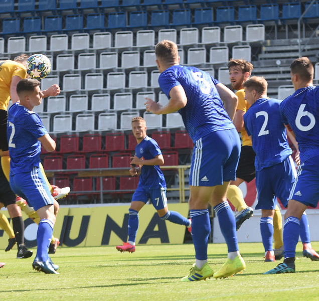 Béčko SK Sigma dvakrát ve Zlíně vedlo, ale nestačilo to