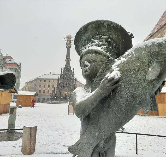 Hanou zasypal sníh, pár dnů by mohl vydržet