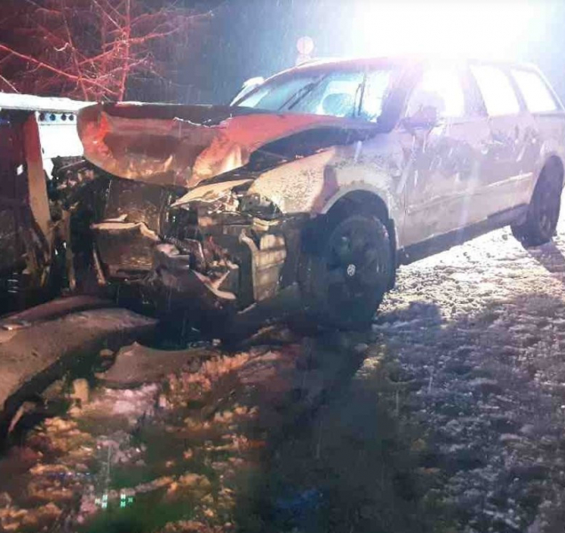 U Lesnice na Zábřežsku se srazila dvě osobní auta