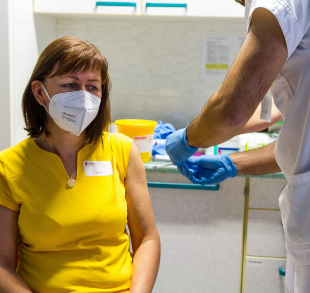 V Tovačově začalo očkování v domově pro seniory