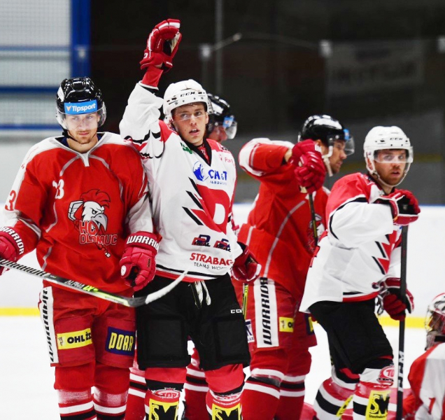 Hokejisté HC Olomouc prohráli v Pardubicích