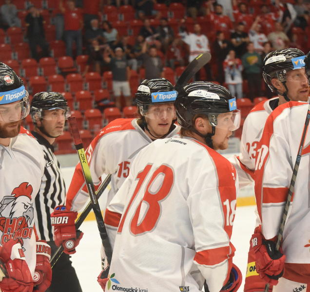 Hokejisté HC Olomouc stále čekají na výhru