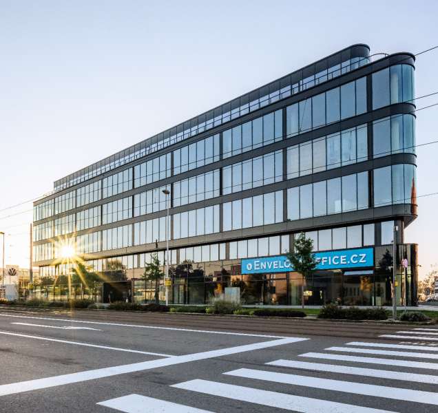 Jaká je atmosféra v Envelopa Office center? Výhledy vás ohromí