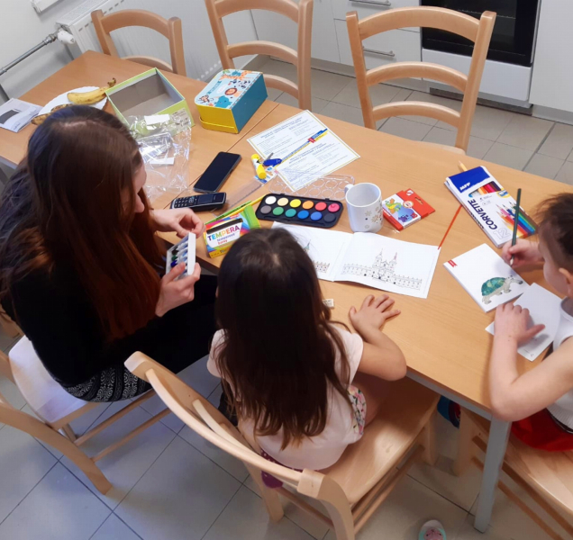 První maminky s dětmi z Ukrajiny získávají azyl v Olomouci