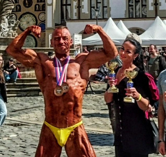 Kulturista Šerý má dvě medaile z domácího šampionátu
