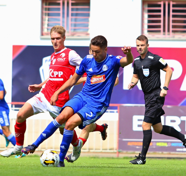 Béčko SK Sigma remizovalo v Pardubicích