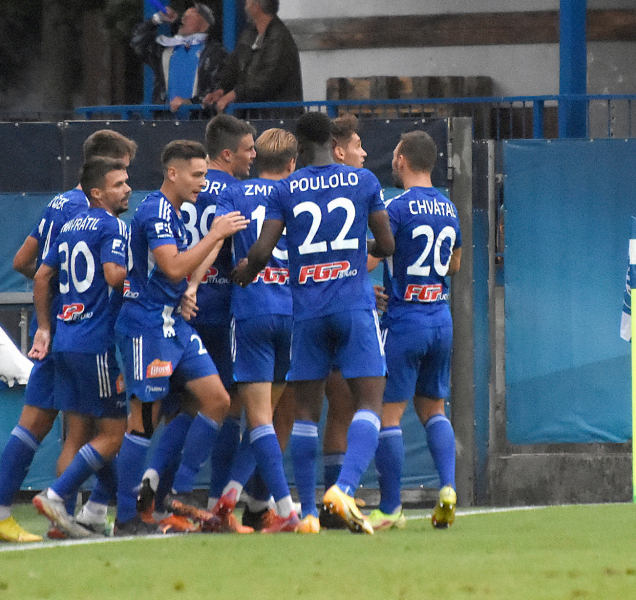 Fotbalisté SK Sigma nedali Pardubicím šanci