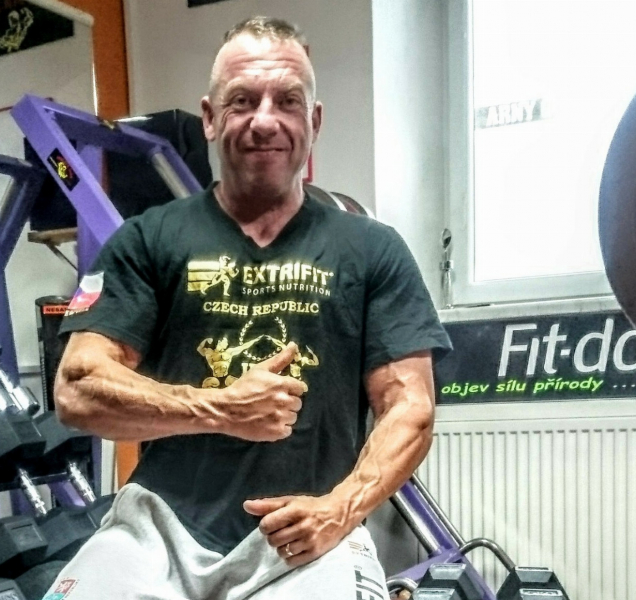Kulturista Patrik Šerý je v přípravě na mistrovství světa