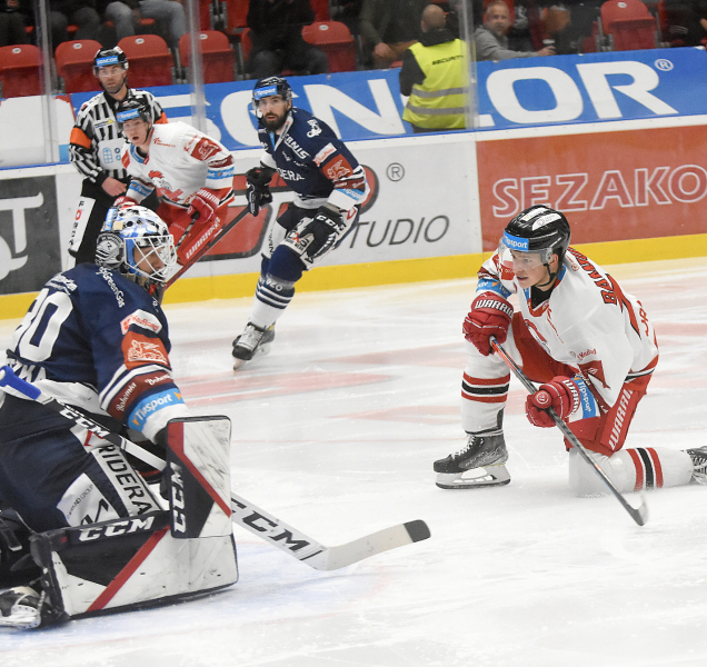 Hokejisté HC Olomouc prohráli ve Vítkovicích