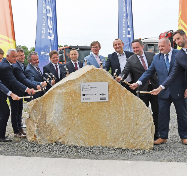 Začíná stavba Palačovské spojky. Odvede tranzitní dopravu mimo