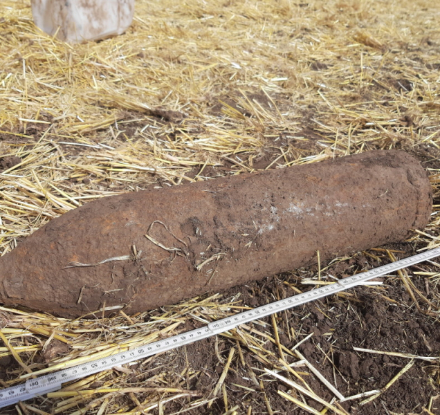 Zemědělec na Prostějovsku vyoral granát
