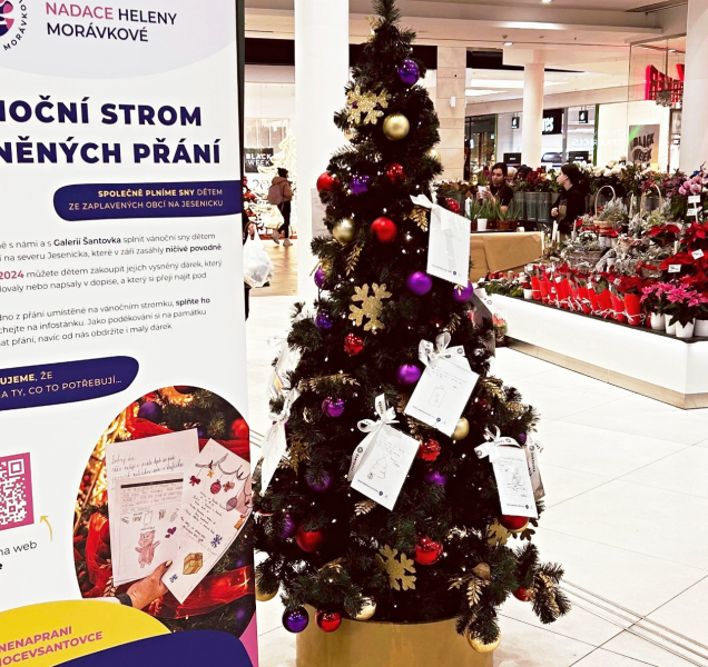 Dárky pro děti z postižených oblastí, od neděle i tvořivé adventní dílničky
