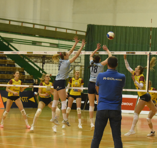 Volejbalistky VK Šantovka uhrály na Olympu jen set