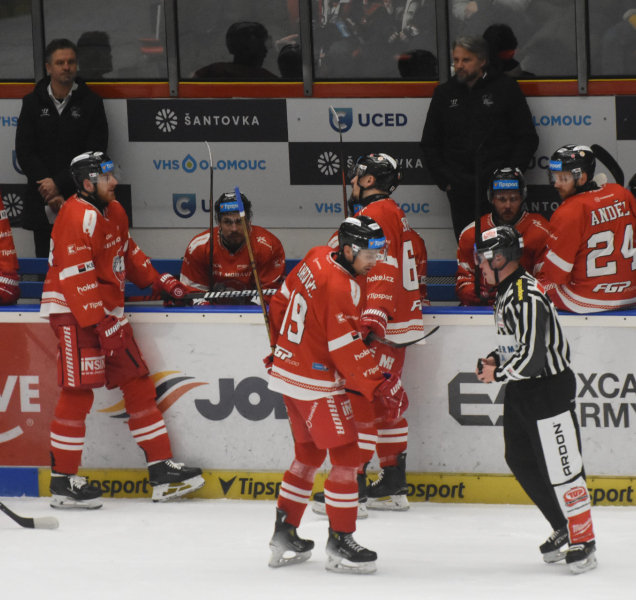 Hokejisté HC Olomouc obrali Litvínov