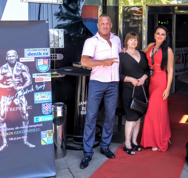 Kulturista Patrik Šerý oslavil jubileum velkolepě