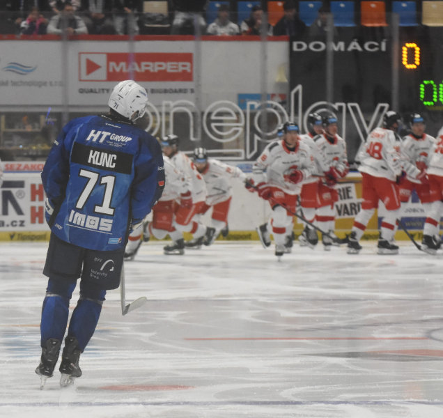 Hokejisté HC Olomouc nestačili na Kometu