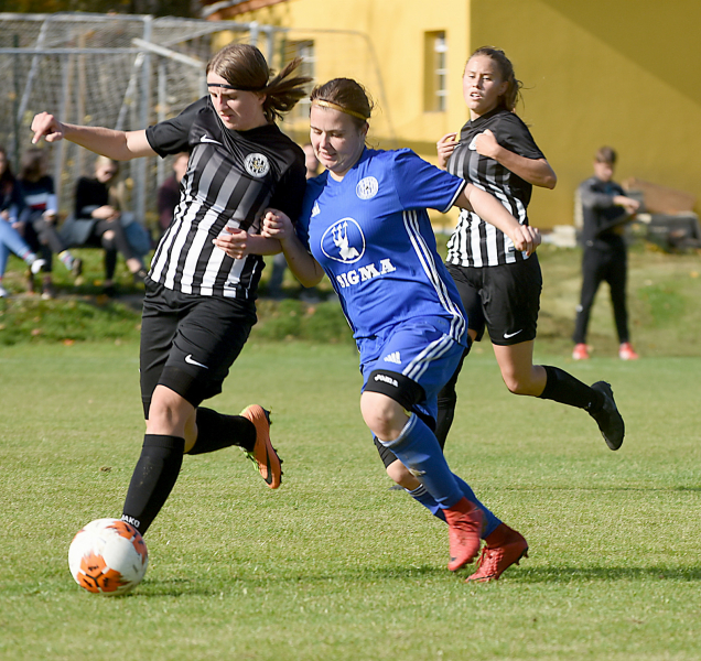 Fotbalistky SK Sigma remizovaly s Teplicemi