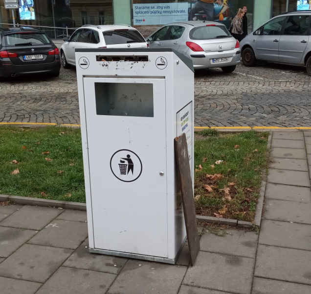 Problém s chytrými koši