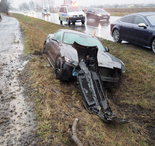 Nehoda u Zábřehu se obešla bez zranění