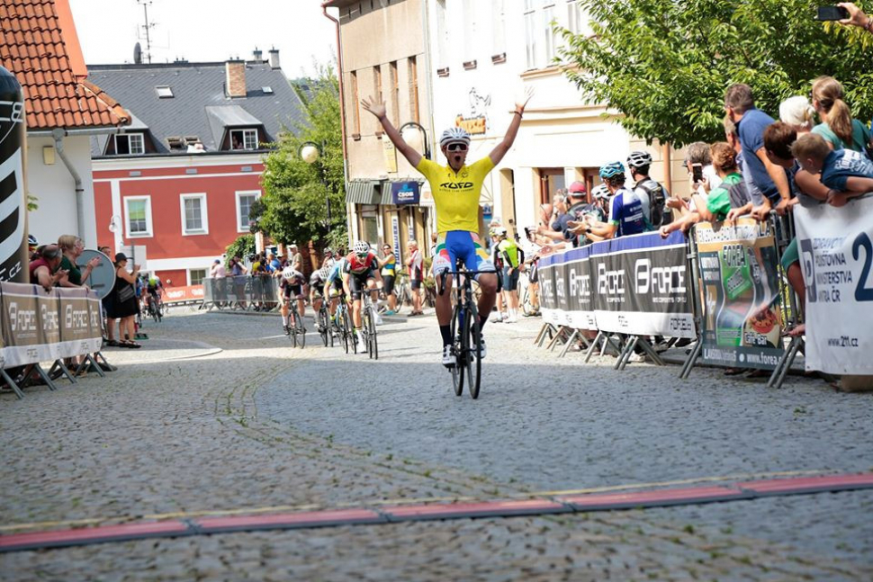 Bittner z Mapei Merida Kaňkovský vyhrál závod Regionem Orlicka