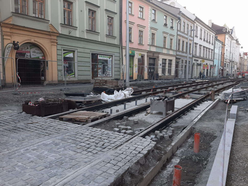 Tramvaje se do ulice 8. května vrátí 5. prosince