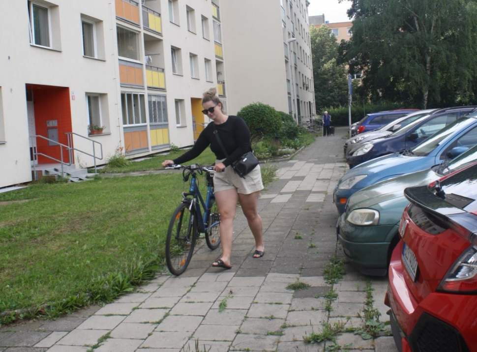 Oprava chodníku v Kosmákově ulici potrvá čtyři týdny