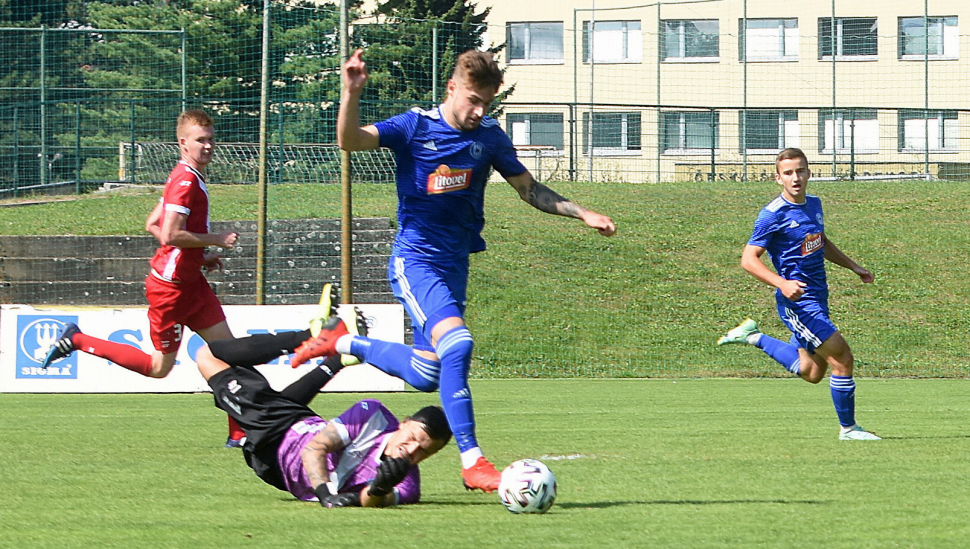 Záložník Slaměna odchází z SK Sigma do Vyškova