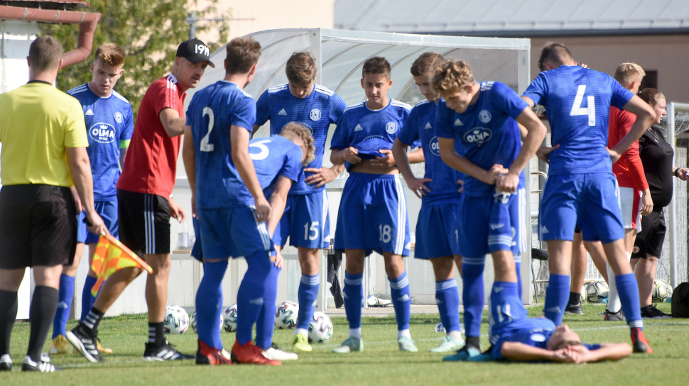 Devatenáctka SK Sigma brala se Slavií bod