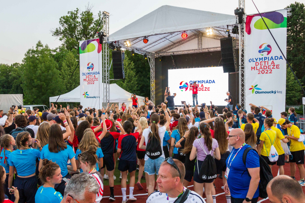 Na Olympiádě dětí a mládeže triumfoval Jihomoravský kraj