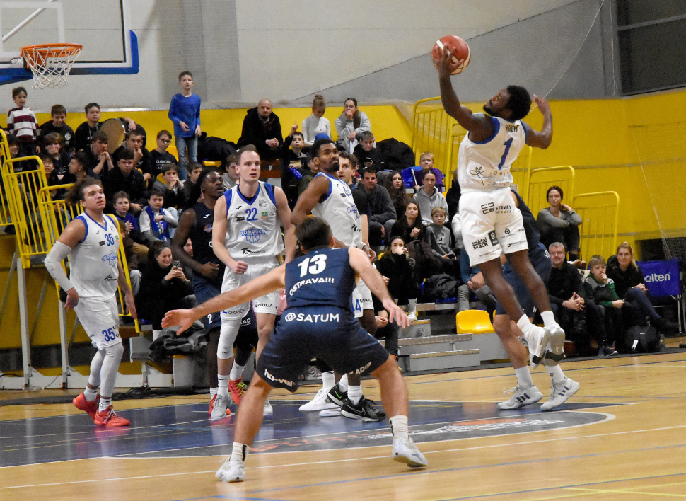 Basketbalisté BK Olomoucko zvládli doma Ostravu